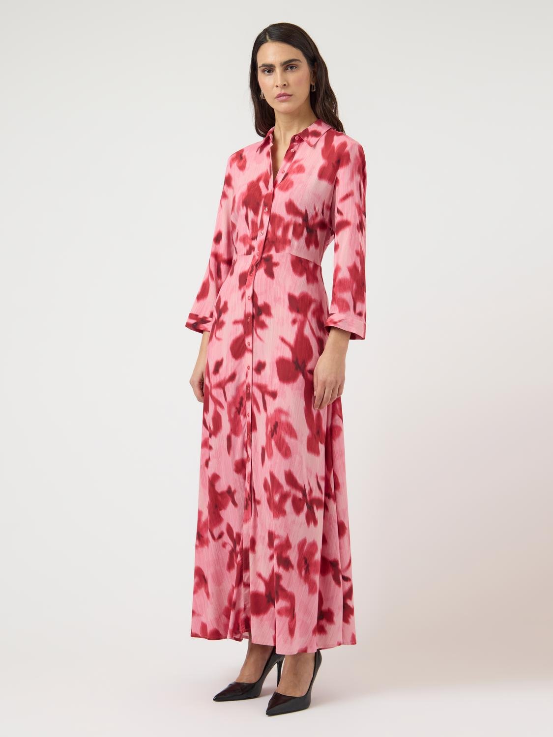 YASSAVANNA Long Dress - Moonlite Mauve - VERO MODA & VILA Bergvik